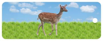Deer Motion Bookmark / Ruler 6&quot;