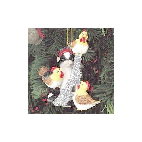 Charming Tails Three French Hens - Squirrels and More