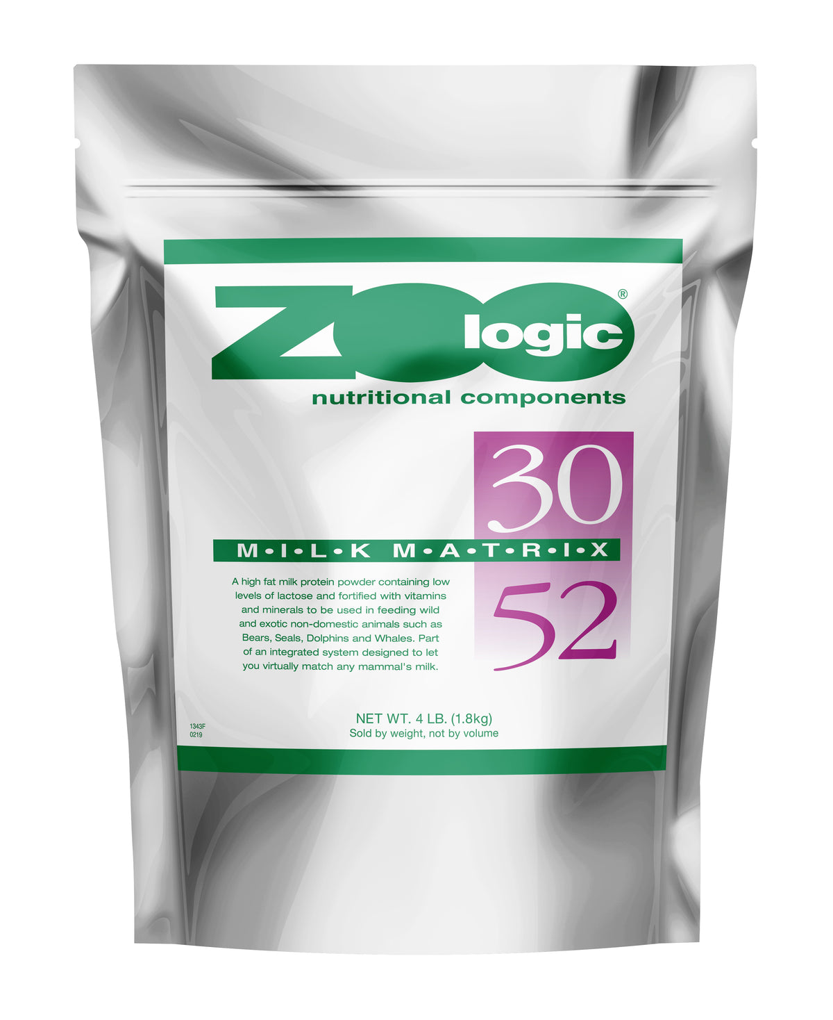 Zoologic Milk Matric 30/52  15 Lb. Pail