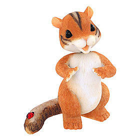 "Chauncey" Bobble-Head Chipmunk-Charming Tails - Squirrels and More