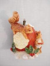 Squirrels on Apple Ornament - Squirrels and More