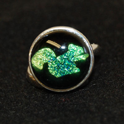 Sterling Silver and Glass Squirrel Ring - Squirrels and More - 5
